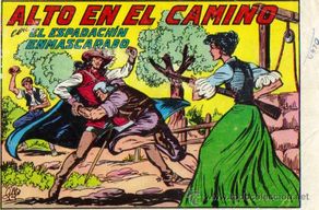 Tebeos: EL ESPADACHIN ENMASCARADO Nº 61 - 2ª EDICION - ED.VALENCIANA 24/07/1982